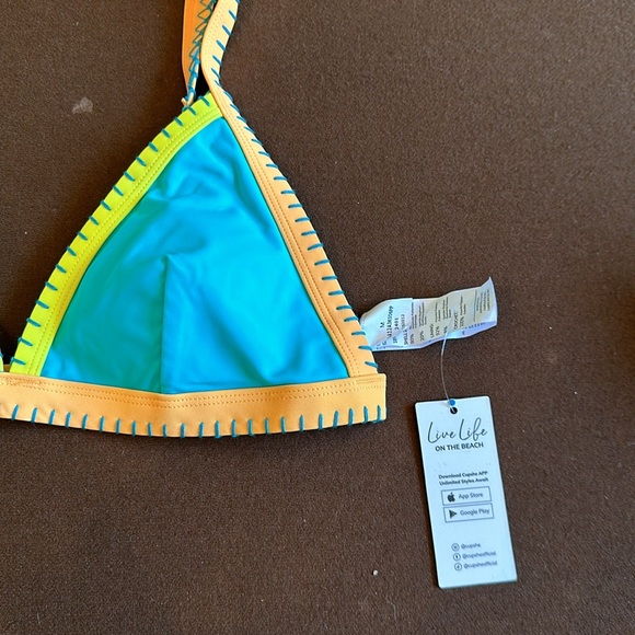 Multi colored bikini NWT - Picture 2 of 4
